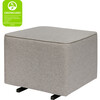 Kiwi Gliding Ottoman, Grey Eco-Performance Fabric - Ottomans - 4