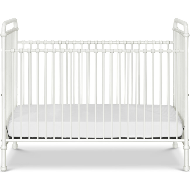 Abigail 3-in-1 Convertible Crib, Washed White - Cribs - 1