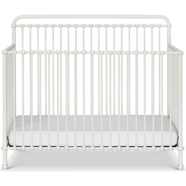 White hotsell metal crib