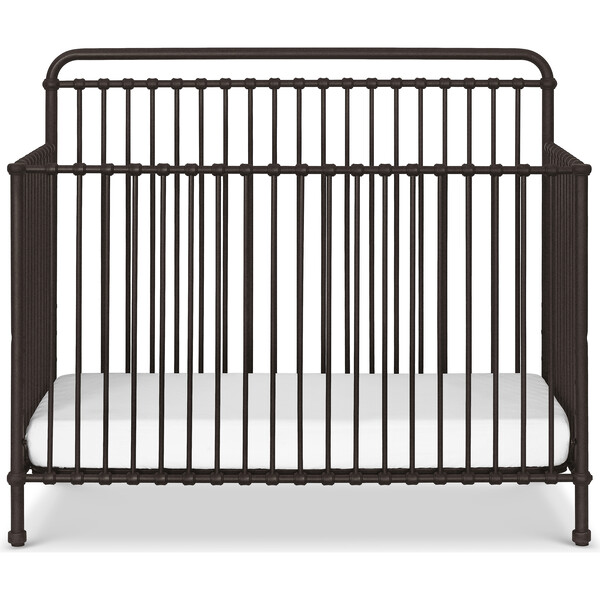 Winston 4 in 1 Convertible Crib Vintage Iron Namesake Cribs Bassinets Maisonette