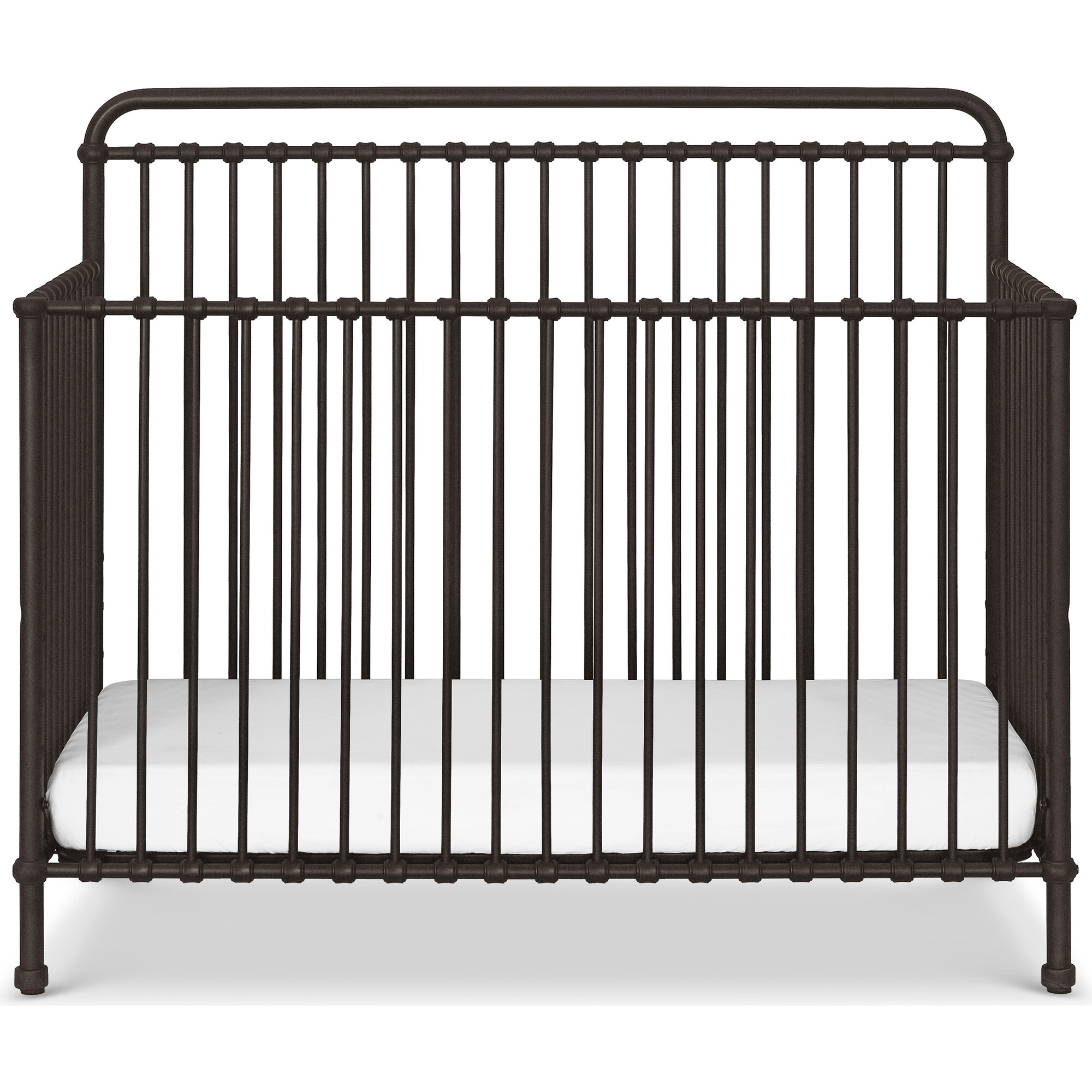 Winston 4-in-1 Convertible Crib, Vintage Iron - Cribs - 1