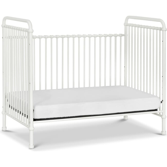 Abigail 3-in-1 Convertible Crib, Washed White - Cribs - 5