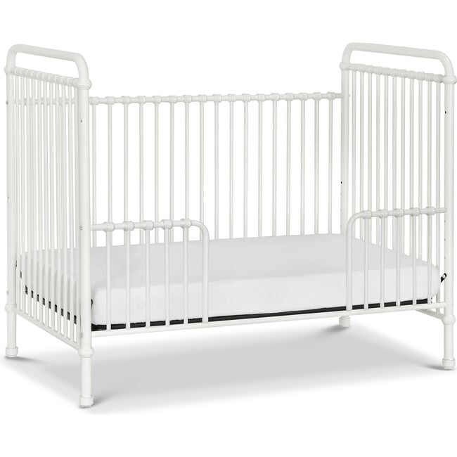 Abigail 3-in-1 Convertible Crib, Washed White - Cribs - 6