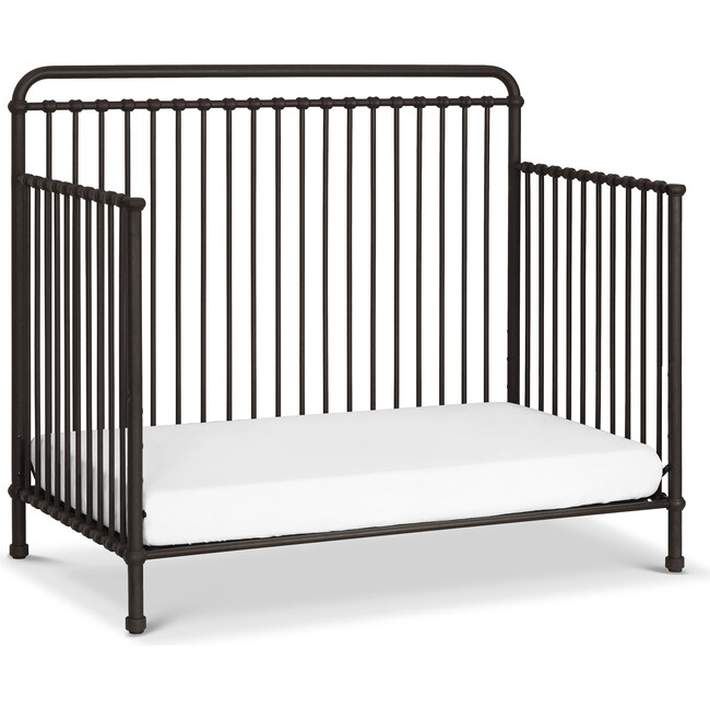 Winston 4-in-1 Convertible Crib, Vintage Iron - Cribs - 4