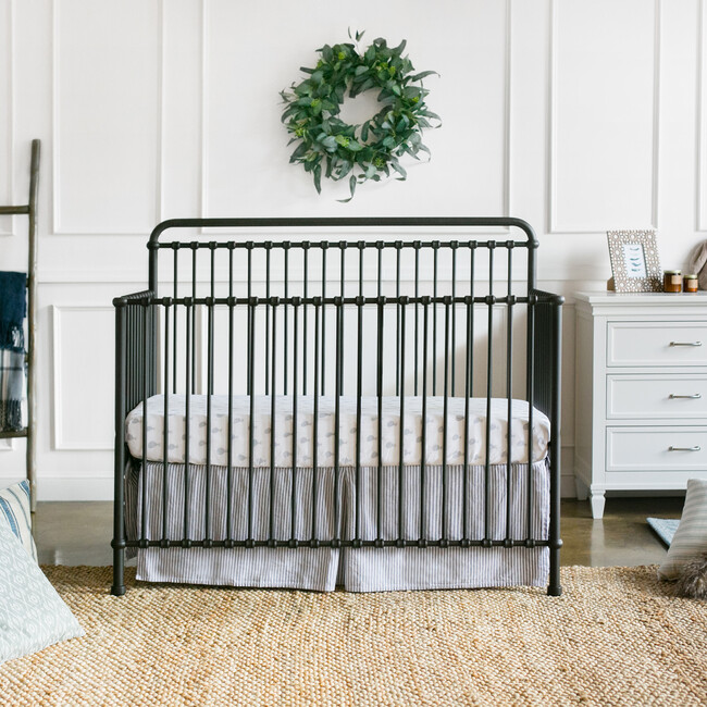 Winston 4-in-1 Convertible Crib, Vintage Iron - Cribs - 8