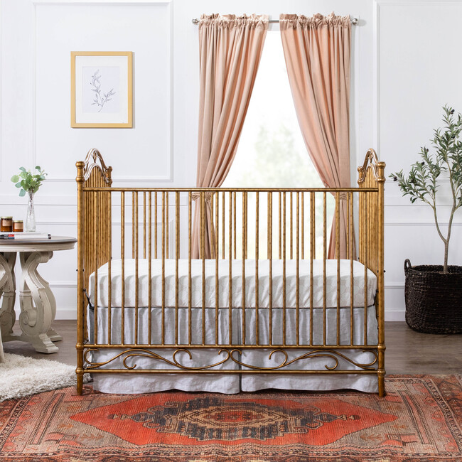 Camellia 3-in-1 Convertible Crib, Vintage Gold