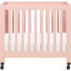 Origami Mini Crib, Petal Pink - Cribs - 1 - thumbnail