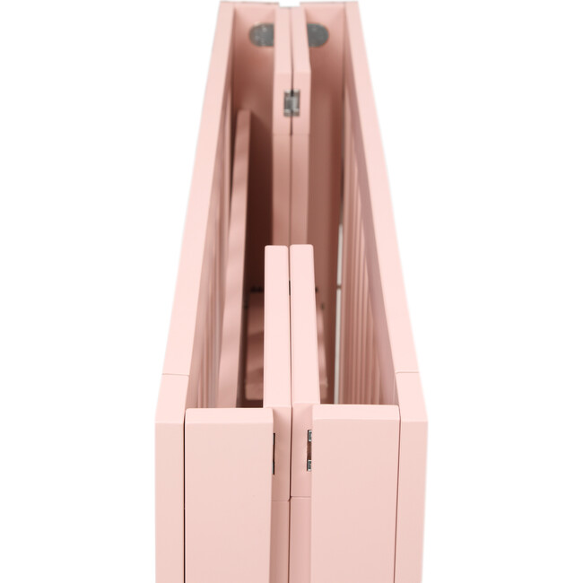 Origami Mini Crib, Petal Pink - Cribs - 6