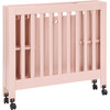 Origami Mini Crib, Petal Pink - Cribs - 7