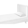 Hudson Platform Twin Bed, White - Beds - 2