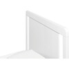 Hudson Platform Twin Bed, White - Beds - 3