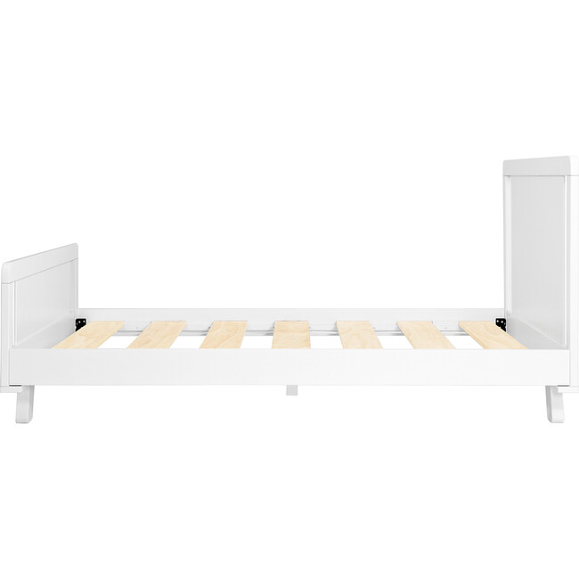 Hudson Platform Twin Bed, White - Beds - 5