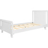 Hudson Platform Twin Bed, White - Beds - 6