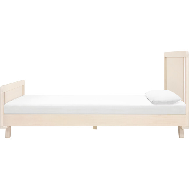 Hudson Platform Twin Bed, Washed White - Beds - 1