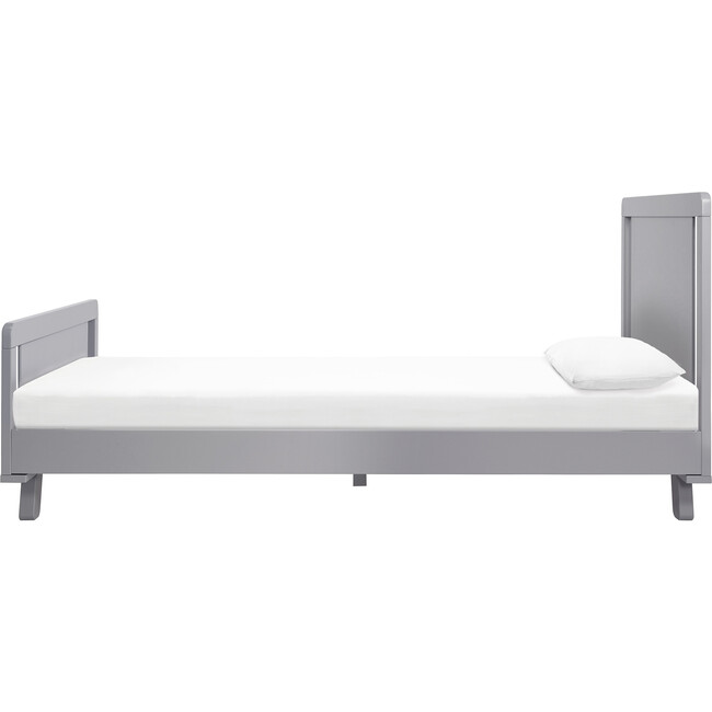 Hudson Platform Twin Bed, Grey - Beds - 1