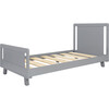 Hudson Platform Twin Bed, Grey - Beds - 3