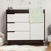 Hudson 3-Drawer Changer Dresser with Removable Changing Tray, Expresso/White - Dressers - 2