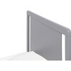 Hudson Platform Twin Bed, Grey - Beds - 4