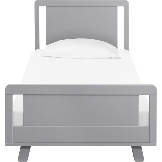 Hudson Platform Twin Bed, Grey - Beds - 5