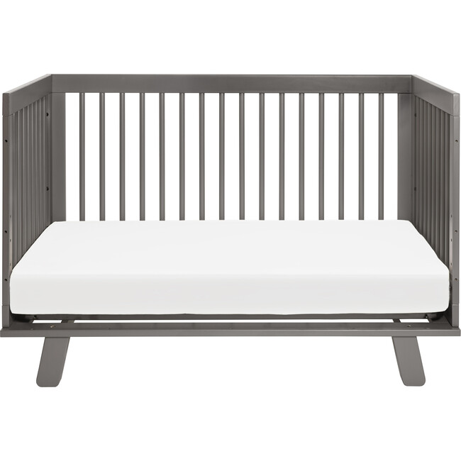 Hudson 3-in-1 Convertible Crib with Toddler Bed Conversion Kit, Slate - Cribs - 6