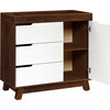 Hudson 3-Drawer Changer Dresser with Removable Changing Tray, Expresso/White - Dressers - 5