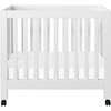 Origami Mini Crib, White - Cribs - 1 - thumbnail