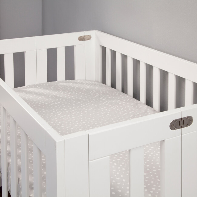 Origami Mini Crib, White - Cribs - 8