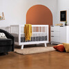 Hudson 3-in-1 Convertible Crib with Toddler Bed Conversion Kit, White - Cribs - 2