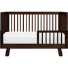 Hudson 3-in-1 Convertible Crib with Toddler Bed Conversion Kit, Espresso - Cribs - 5