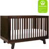 Hudson 3-in-1 Convertible Crib with Toddler Bed Conversion Kit, Espresso - Cribs - 8