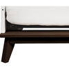 Scoot 3-in-1 Convertible Crib With Toddler Bed Conversion Kit, White/Walnut - Cribs - 8
