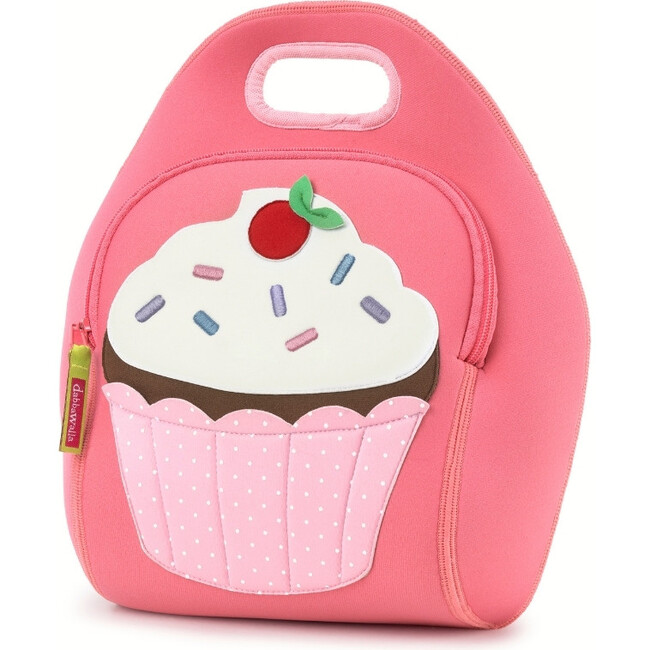 Cupcake Lunch Bag, Pink - Lunchbags - 1