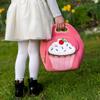 Cupcake Lunch Bag, Pink - Lunchbags - 2