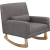 Sleepytime Rocker, Pebble with Light Legs - Nursery Chairs - 3