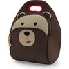RETIRED Brown Bear Lunch Bag, Brown - Lunchbags - 1 - thumbnail