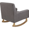 Sleepytime Rocker, Pebble with Light Legs - Nursery Chairs - 4