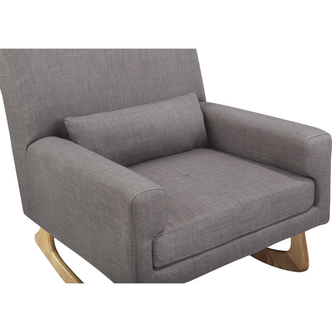 Sleepytime Rocker, Pebble with Light Legs - Nursery Chairs - 5