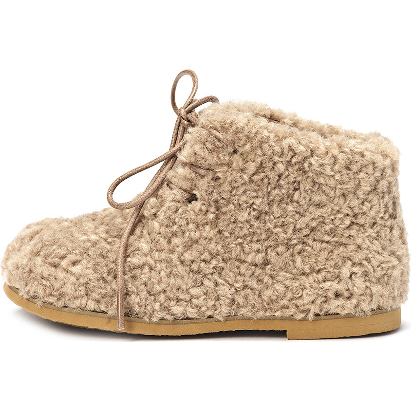 Teddy Jane Boots, Beige - Boots - 1