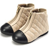 Nicole Boot, Beige/Black - Boots - 2