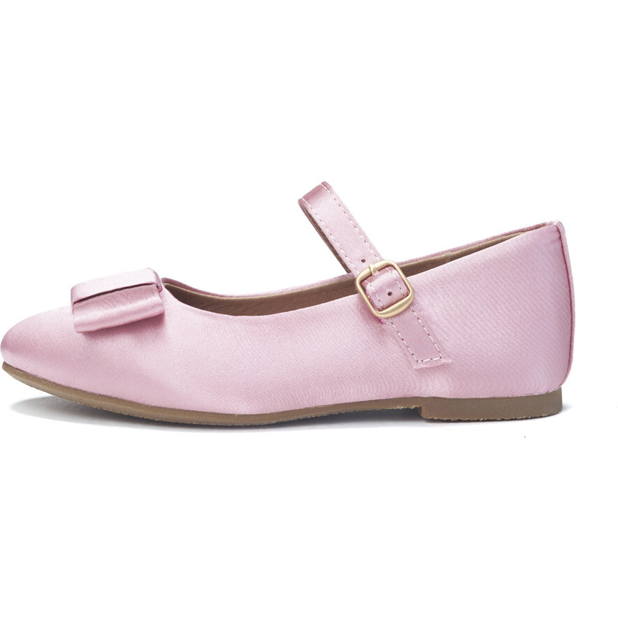Ellen Satin Mary Jane, Pink - Mary Janes - 1