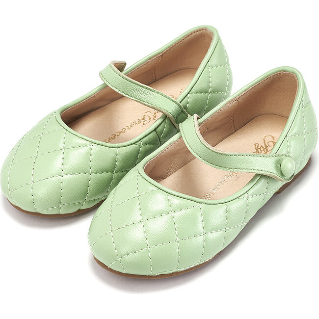 Coco, Green - Mary Janes - 2