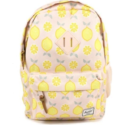 Youth Heritage Backpack, Lemon Drop - Backpacks - 1