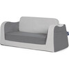 Little Reader Sofa, Grey/Dark Grey - Kids Seating - 1 - thumbnail