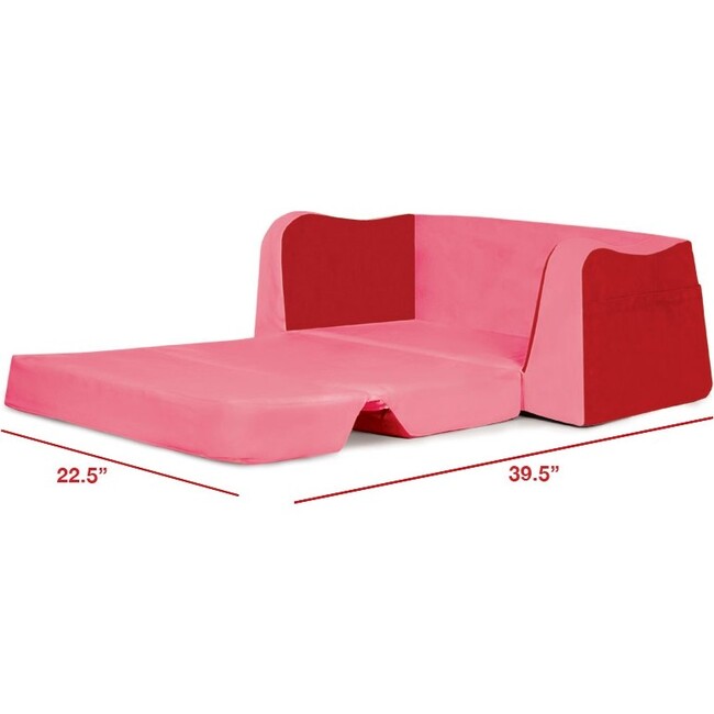 Little Reader Sofa, Red - Kids Seating - 3