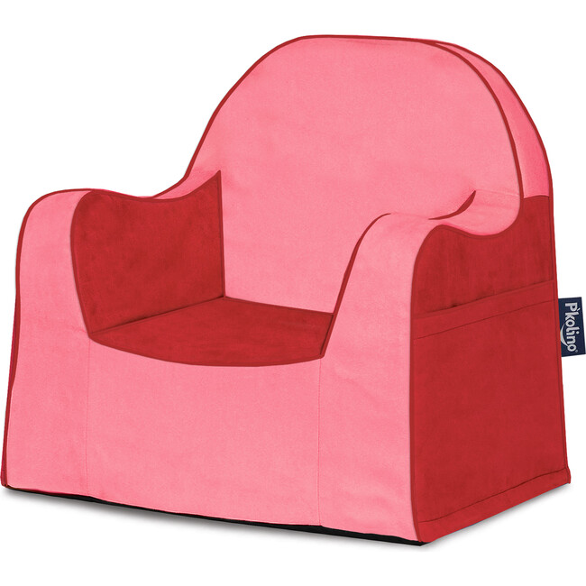 Monogrammable Little Reader Toddler Chair, Two Tone Red