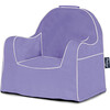 Monogrammable Little Reader Chair, Light Purple - Kids Seating - 1 - thumbnail