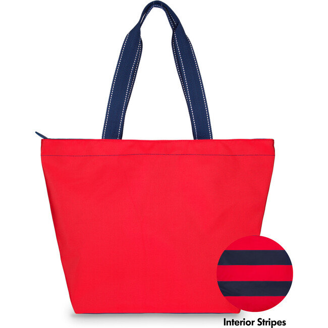 Red Surfside Tote
