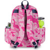 Little Love Tennis Backpack, Pink Camo - Backpacks - 2