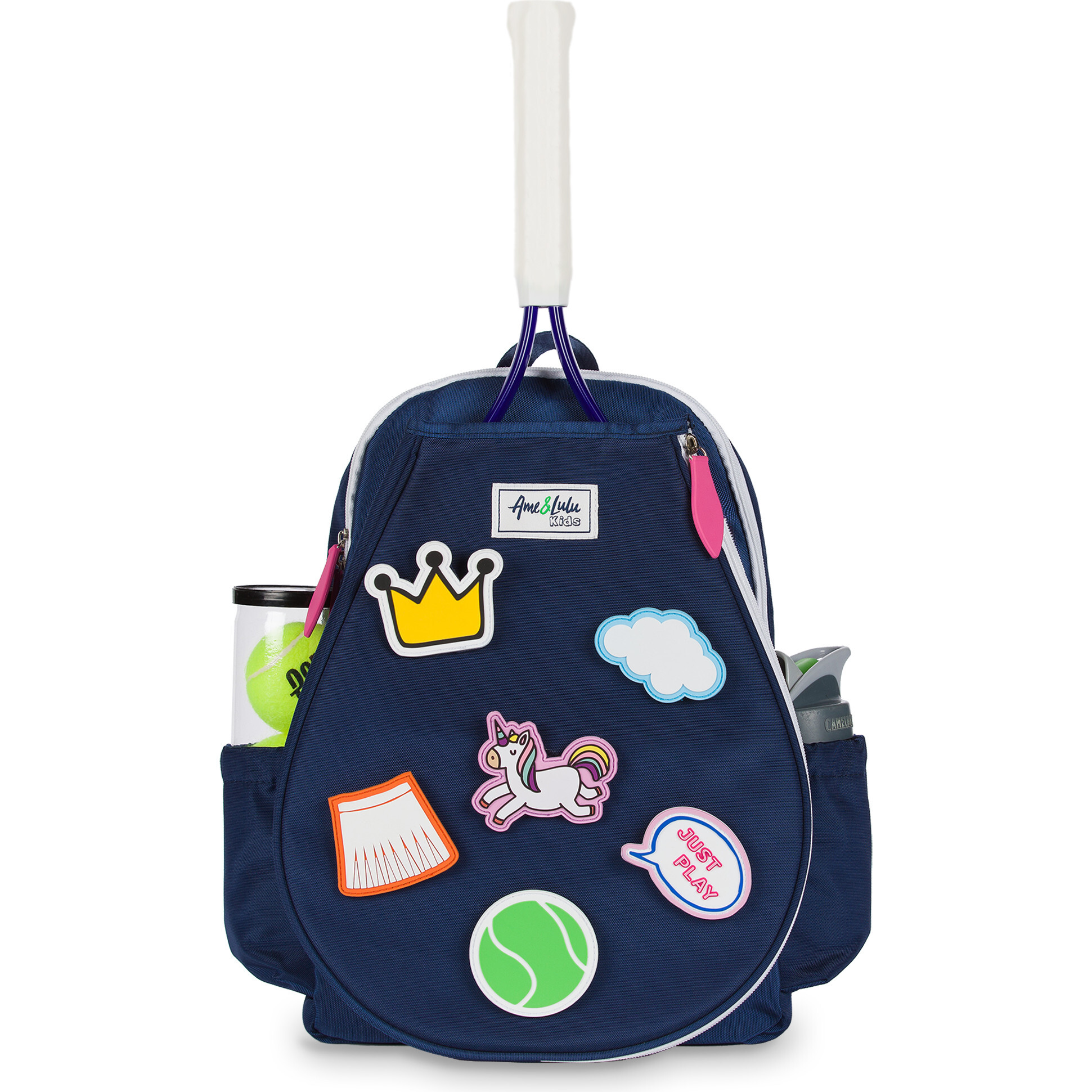 Ame & Lulu girls' little patches tennis backpack - Thumbnail 4