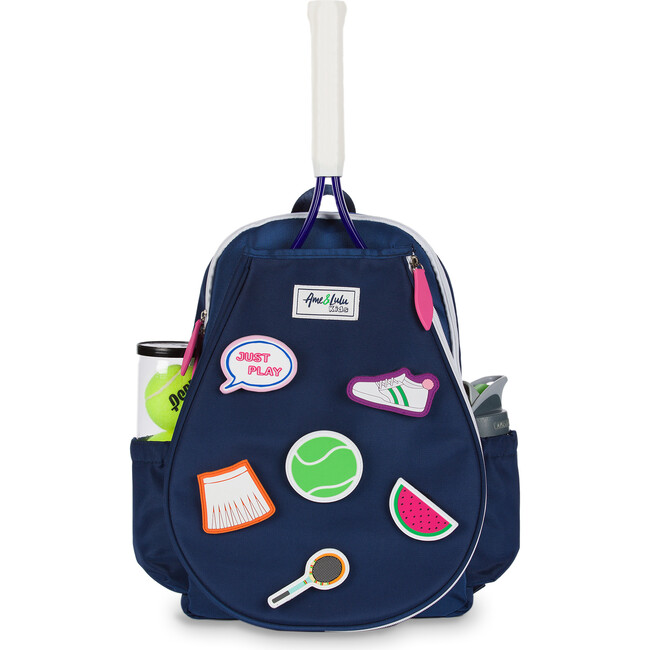 Ame & Lulu girls' little patches tennis backpack - Thumbnail 5